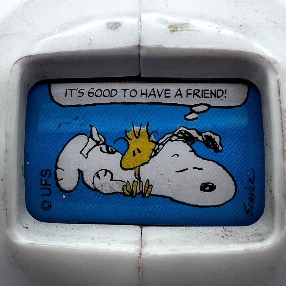 Vintage Snoopy Viewer Toy With Peanuts Comic Strip 2-06 UFS Collectible Figurine - Picture 12 of 16